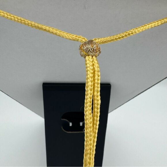 Gold Plated Blue Stone Beaded Rajasthani Kundan Bridal Necklace - Picture 9 of 13